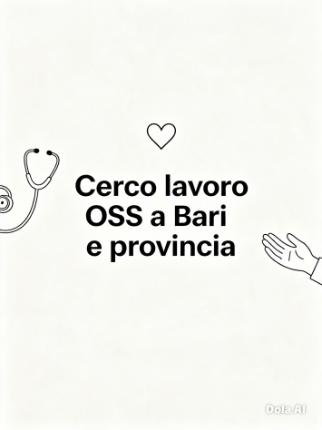 OPERATRICE SOCIO SANITARIA BARI E PROVINCIA