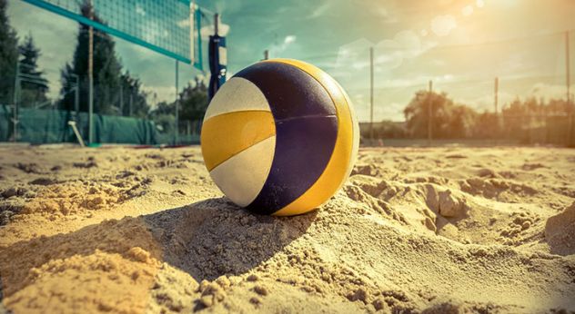 Gruppo principianti beach volley