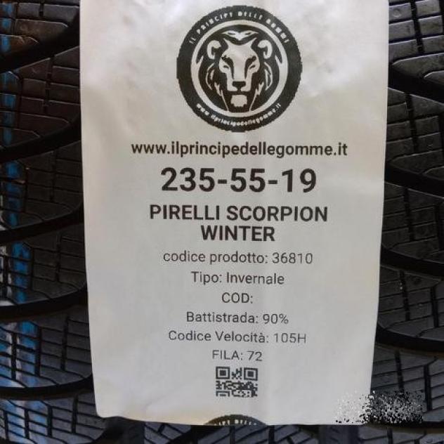 4 gomme 235 55 19 pirelli a36810 - Foto 2