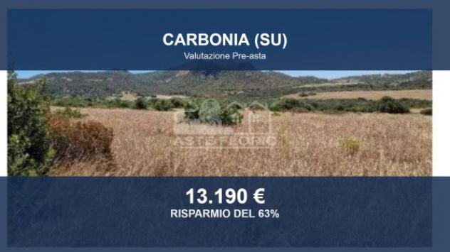 Immobile in asta di 74255 m² in vendita a Carbonia