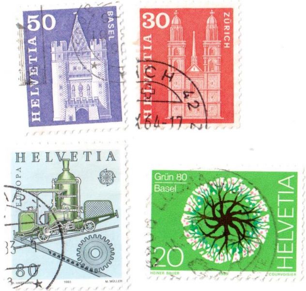 Francobolli da collezione Svizzera - Foto 5