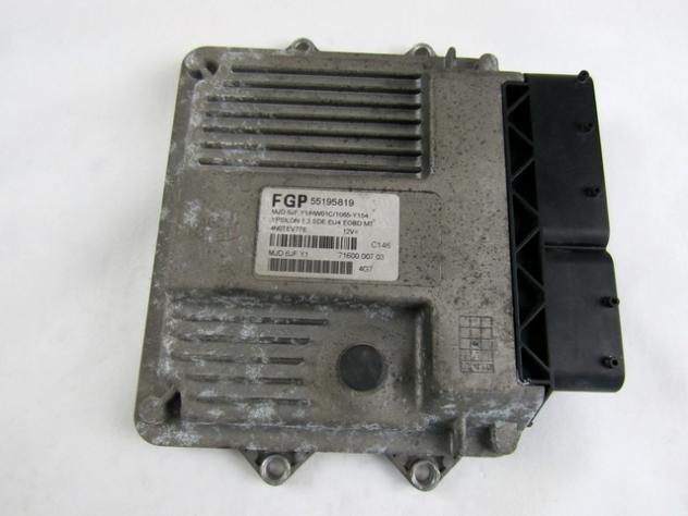 55195819 KIT ACCENSIONE AVVIAMENTO LANCIA YPSILON 1.3 D 51KW 5M 3P (2004) RICAMBIO USATO CON CENTRALINA MOTORE, BLOCCHETTI ACCENSIONE APERTURA CON CHI - Foto 2