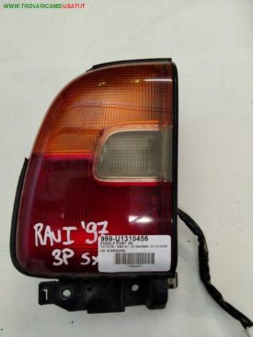 FANALE POST. SX 999-U1310456 Parti elettriche Fanaleria Fanali Fanale post. sx. TOYOTA - RAV 4 I - 1994 2000