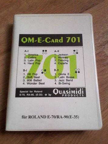 MEGA STILE CARD MSL-15 + CARD STILE ROLAND TN-SC1 +TN-SC2 Q-EM CARD - Foto 6
