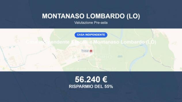 Immobile in asta di 89 m², box auto in vendita a Montanaso Lombardo