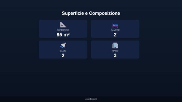 Immobile in asta di 85 m² in vendita a Roma - Foto 10