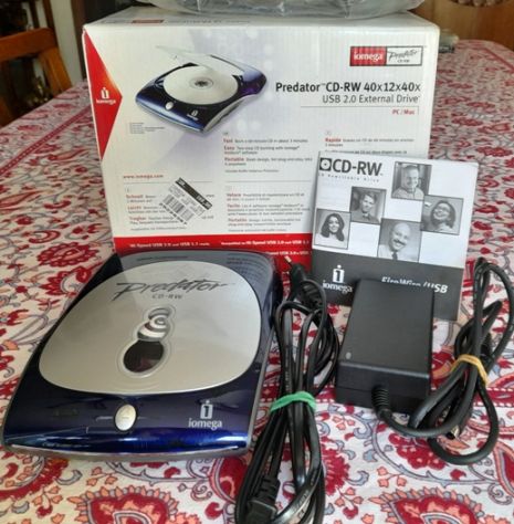 Iomega masterizzatore cd predator RW - Foto 8