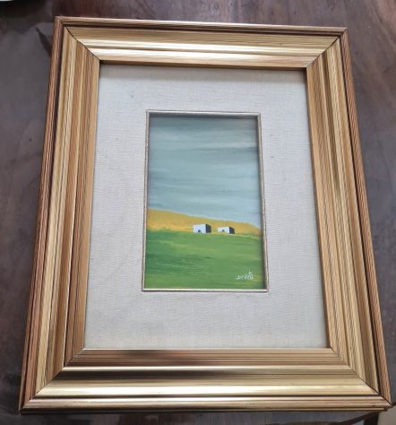 Quadro pittore DEVOTI olio su cartone