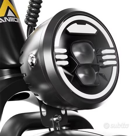 FAT BIKE ANIIOKI A8 PRO MAX 1200W 48V 60AH NUOVO - Foto 2