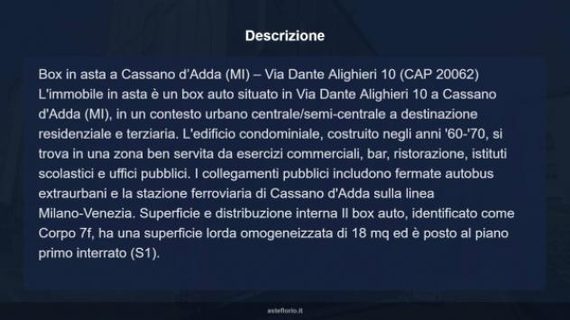 Immobile in asta di 18 m² in vendita a Cassano d'Adda - Foto 5