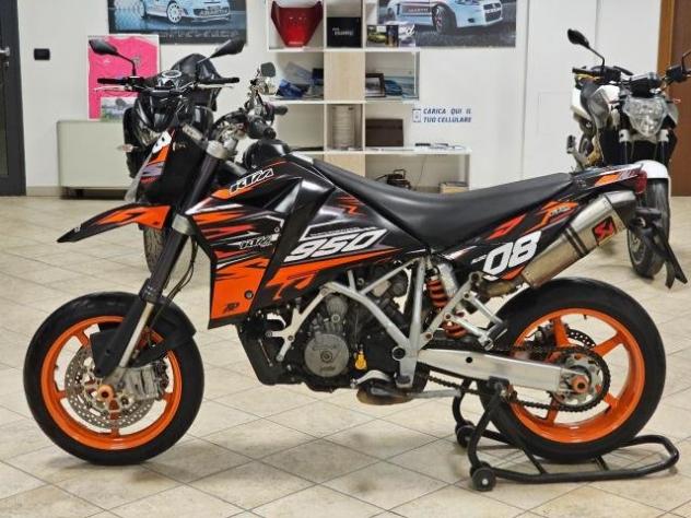 KTM SUPERMOTO 950 CON SCARICHI AKRAPOVIC - Foto 4