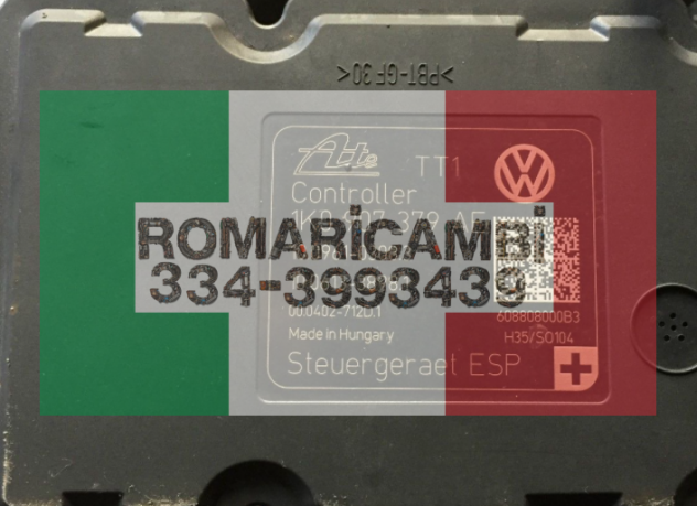 Volkswagen Golf anno 2009 centralina gruppo pompa ABS 1K0614517BE