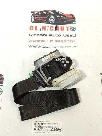 CINTURA DI SICUREZZA ANTERIORE DESTRA E SINISTRA MERCEDES CLK Coupé W209 2098601985 271942 (02)