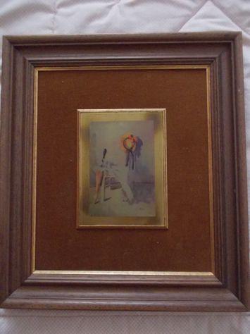 Quadro "Sedia con cappellino" . Dino Aliberti - Foto 2