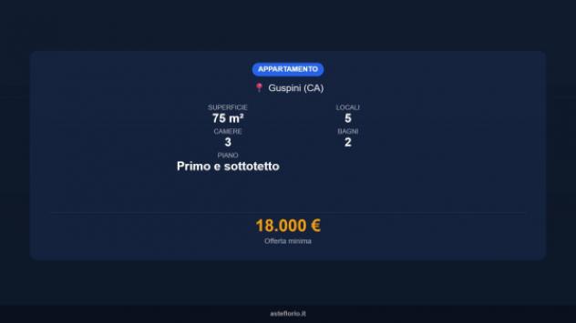 Immobile in asta di 75 m² in vendita a Guspini - Foto 15