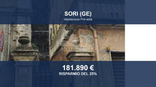 Immobile in asta di 101 m² in vendita a Sori