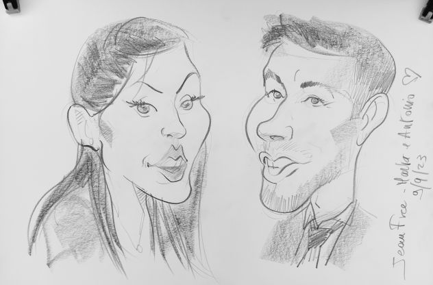 Caricature per matrimoni ed eventi. - Foto 2