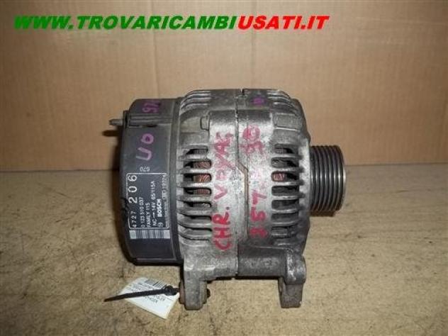 ALTERNATORE CHRYSLER VOYAGER / G.VOYAGER  Meccanica  Motore  Alternatore CHRYSLER - VOYAGER / G.VOYAGER - 01-09-1995 - 01-04-2001