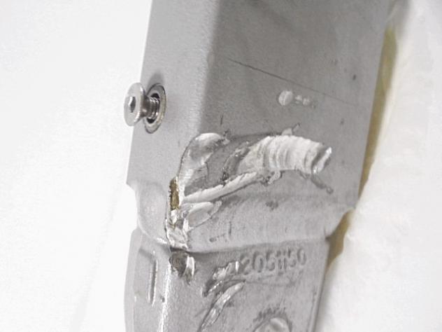 FORCELLONE POSTERIORE TRIUMPH SPRINT 955 RS 1999 - 2003 T2051161 SWINGARM CON DIFETTO - Foto 3
