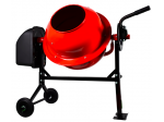Betoniera Elettrica 70 L 220W Acciaio Arancione