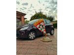 Insegna per pizzeria in vetroresina (fiberglass pizza), tridimensionale, a vela.