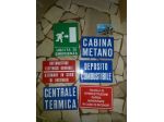 COLLEZIONE TARGHE METALLO NUOVE