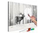 Quadro Fai Da Te 60x40 Cm. Animali N. 17 Arredalacasa Spedizione Gratis