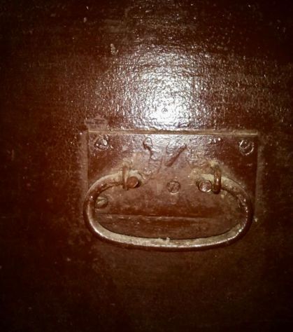 Cassapanca antica in legno - Foto 4