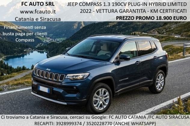 Jeep Compass 1.3 T4 PLUG-IN HYBRID LIMITED 2022