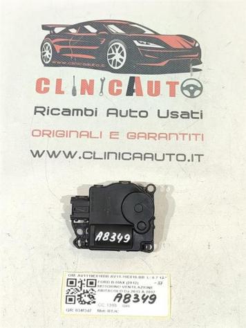 MOTORINO VENTILAZIONE ABITACOLO FORD B - Max Berlina AV1119E616BB AV11-19E616-BB RTJC bifuel/gas 1388 (12)