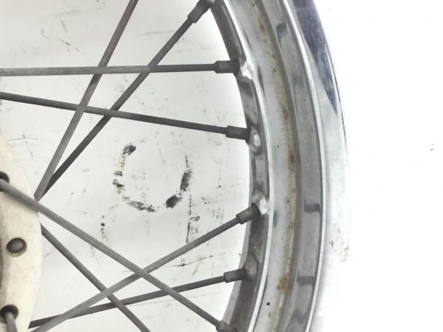 SUZUKI TU X 250 CERCHIO RUOTA POSTERIORE 17 X 2.50 1997 2001 AB111 - Foto 6