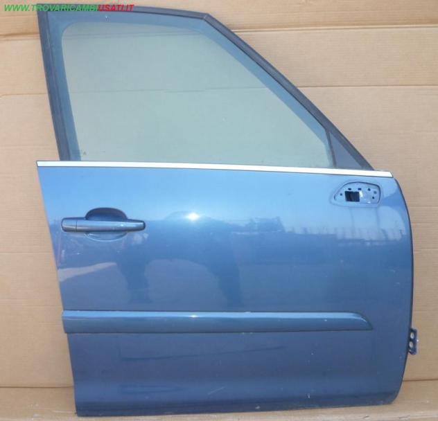 PORTA ANT.D. AZZURRO MET CON ALZ  Carrozzeria  Lamierati esterni  Porte  Porta ant. dx. CITROEN - C4 Picasso / GRAND C4 Picasso - 01-08-2010 - 01-0