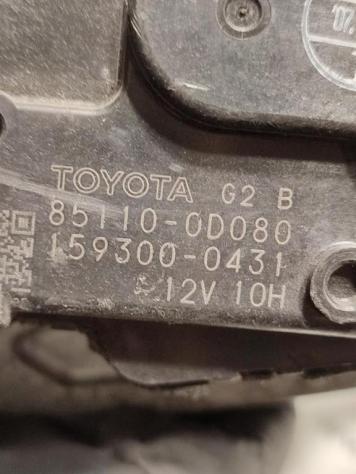 MOTORINO TERGICRISTALLO ANTERIORE TOYOTA Yaris Serie 85110-0D080 159300-0431 (0508) - Foto 3