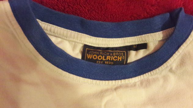 Shirt Bianca Woolrich Originale Tg M - USATA - Foto 3