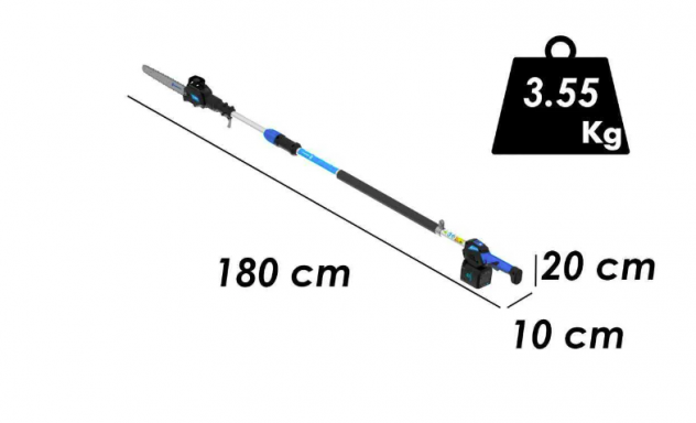 Noleggio Potatore a batteria Campagnola T-rex 160-240cm 21.6V 5Ah