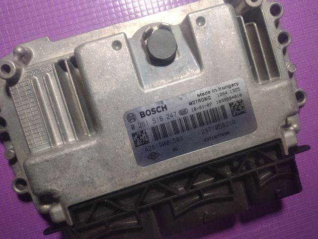 CENTRALINA MOTORE RENAULT TWINGO BOSCH 0 261 S16 247, 0261S16247, 237105821R Ce - Foto 5