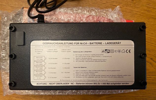 Carica batterie universale pile NI-Cd - Foto 4