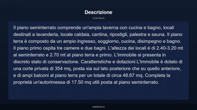 Immobile in asta di 477 m², box auto in vendita a Sulmona - Foto 7