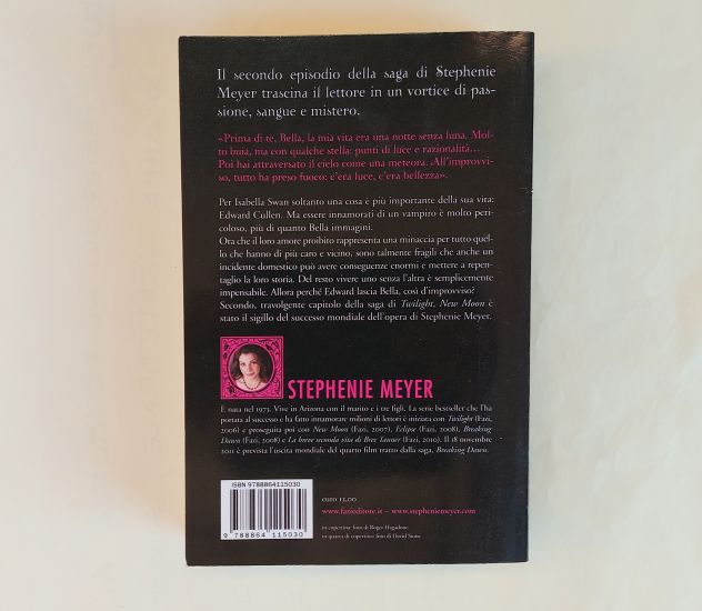 New Moon di Stephenie Meyer Fazi Editore,settembre 2011 come nuovo - Foto 3