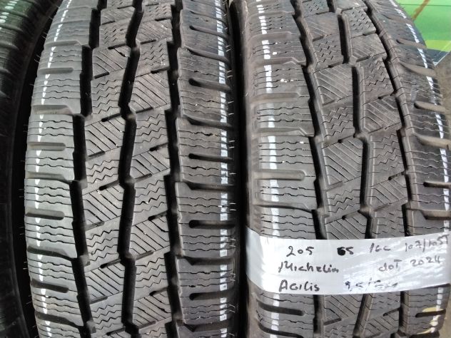 4 gomme usate michelin 205 65 16c 107/105t invernali - Foto 2