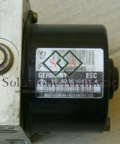 Citroen C3 centralina gruppo pompa ABS 9666999580