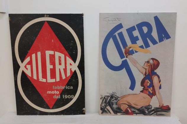 GILERA QUADRO POSTER MANIFESTO PUBBLICITA’