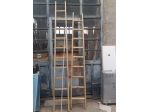 Scale pioli varie misure e forme in legno castagno