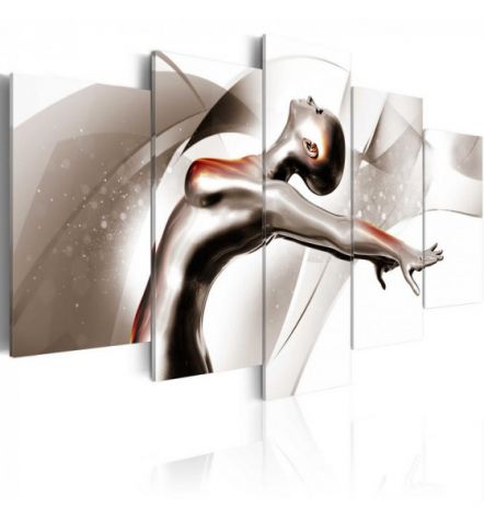 Quadro Con Una Danzatrice 100X50 E 200X100 AREDALACASA