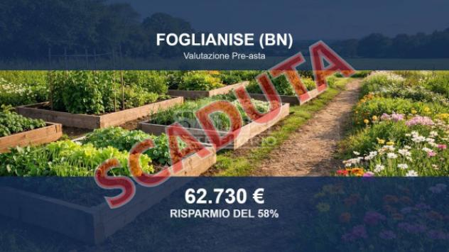 Immobile in asta di 43615 m² in vendita a Foglianise