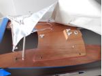 Catamarano in legno e tela GUNTER