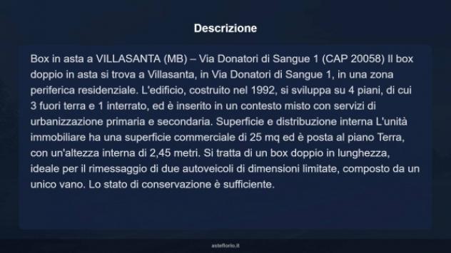 Immobile in asta di 25 m² in vendita a Villasanta - Foto 6