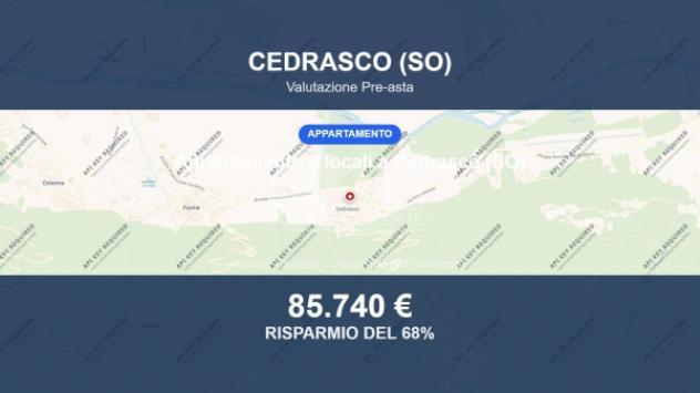 Immobile in asta di 124 m², box auto doppio in vendita a Cedrasco