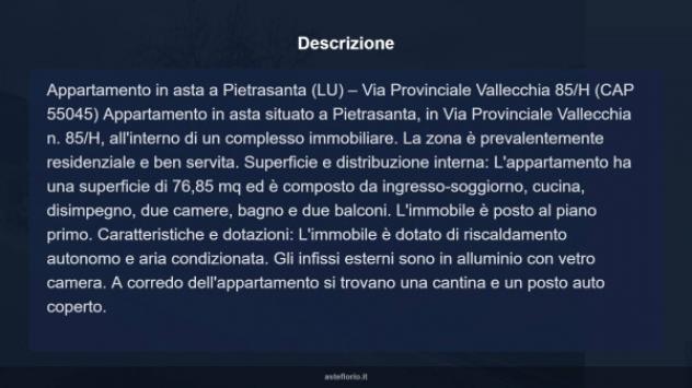 Immobile in asta di 76 m² in vendita a Pietrasanta - Foto 18