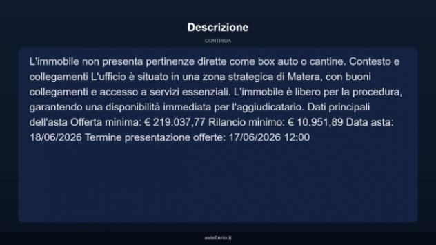 Immobile in asta di 89 m² in vendita a Matera - Foto 4